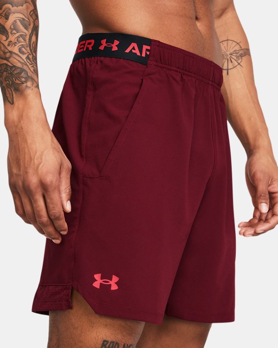 Men's UA Vanish Woven 6" Shorts, Red, pdpMainDesktop image number 3